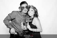 Jahaira and Jerry's Wedding photo booth at Julianna's Patio Cafe
