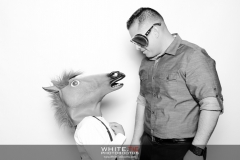 Jahaira and Jerry's Wedding photo booth at Julianna's Patio Cafe