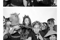 Jahaira and Jerry's Wedding photo booth at Julianna's Patio Cafe