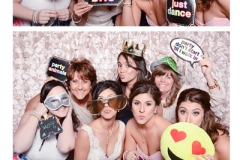 The Wedding photo booth for Daniela and Ryan's wedding in Yuma, Arizona at From the Farm