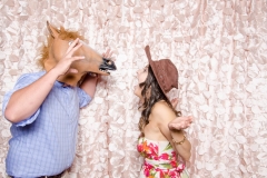 The Wedding photo booth for Daniela and Ryan's wedding in Yuma, Arizona at From the Farm