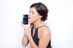 The Wedding photo booth for Jimmy and Minda's wedding in Yuma, Arizona at The Art Center