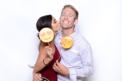 The Wedding photo booth for Jimmy and Minda's wedding in Yuma, Arizona at The Art Center