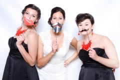 The Wedding photo booth for Jimmy and Minda's wedding in Yuma, Arizona at The Art Center