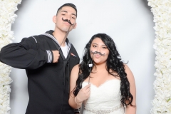 Wedding photo booth at Yuma Civic Center.