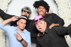 Wedding photo booth at Yuma Civic Center.