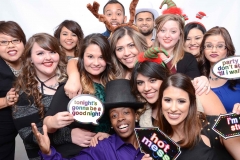 MCCS holiday party photo booth