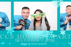 MCCS holiday party photo booth