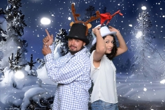 Holiday Party Photo Booth in Yuma, Arizona at Julieanne's Patio Cafe