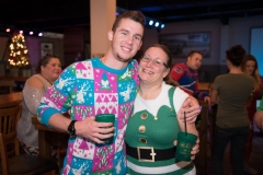 Ugly sweater competition at White Buffalo
