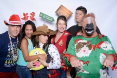 White Tie Photo Booths in Sarasota, Florida at White Buffalo Saloon for Sarasota Memorial Hospital ER's Christmas Party