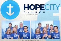 Hope City Church grand opening photo booth pictures
