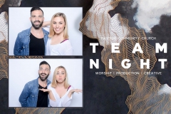 Bayside Community church has their creative team night. These are pictures from the photo booth