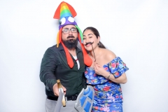 Julianne and Manny's White Tie Photo Booths at Julieanne's Patio Cafe Wedding