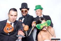 Julianne and Manny's White Tie Photo Booths at Julieanne's Patio Cafe Wedding