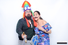 Julianne and Manny's White Tie Photo Booths at Julieanne's Patio Cafe Wedding