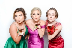 Gila Ridge High School prom photo booth at AZWestern College
