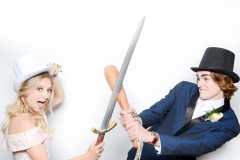 Gila Ridge High School prom photo booth at AZWestern College
