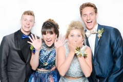 Gila Ridge High School prom photo booth at AZWestern College