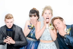 Gila Ridge High School prom photo booth at AZWestern College