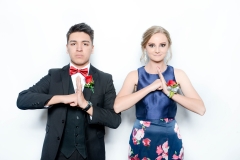 Gila Ridge High School prom photo booth at AZWestern College