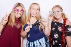 Graduation photo booth at Cody's The Lake Club party.