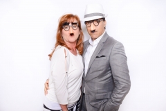 Graduation photo booth at Cody's The Lake Club party.