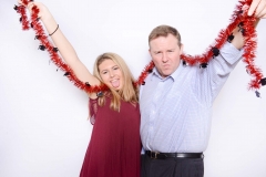 Graduation photo booth at Cody's The Lake Club party.