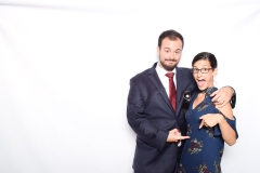 Amanda and Dan's Selby Gardens White Tie Photo Booth Wedding