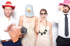 Amanda and Dan's Selby Gardens White Tie Photo Booth Wedding