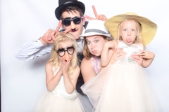 Amanda and Dan's Selby Gardens White Tie Photo Booth Wedding