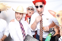Amanda and Dan's Selby Gardens White Tie Photo Booth Wedding