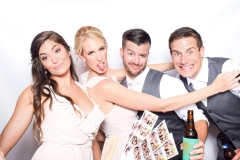 Amanda and Dan's Selby Gardens White Tie Photo Booth Wedding