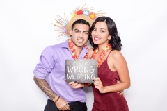 Wedding Photo Booth at the Sanderling club on Siesta Key.