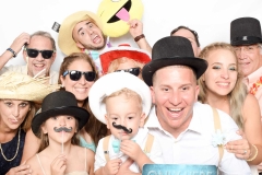Wedding Photo Booth at the Sanderling club on Siesta Key.